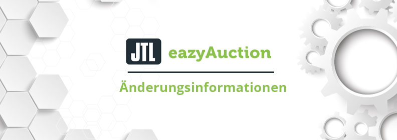 eazyAuction Änderungsinformationen