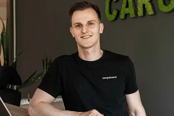 Cargoboard Gründer Lukas Petrasch