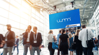 Messe mit wnm® Logo